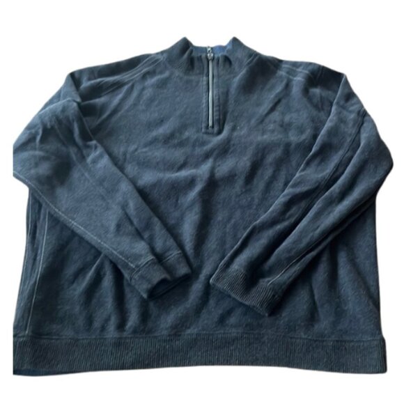 Tommy Bahama Quarter Zip Sweater - Picture 1 of 6